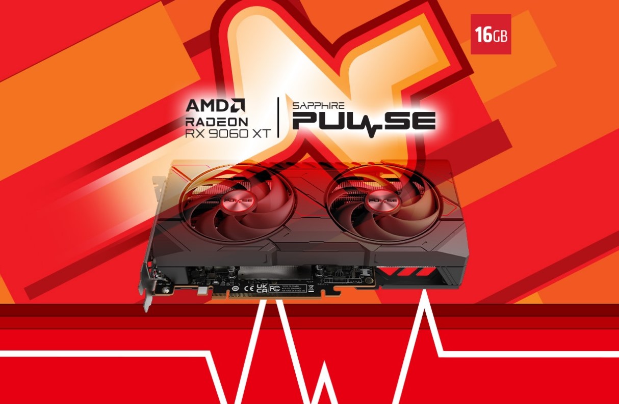 Sapphire PULSE / NITRO+ AMD Radeon RX 9060 XT OC 16GB Graphics Card ...