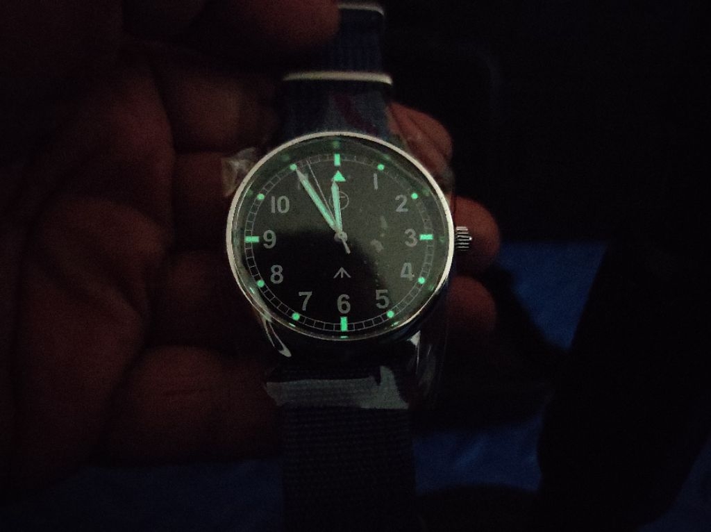 Pilot Field Watch l 40MM l Stainless Steel l Luminous l Japan Quartz l ...