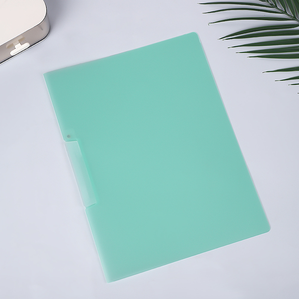 [360° rotating side opening] A4 folder thickened large-capacity file ...