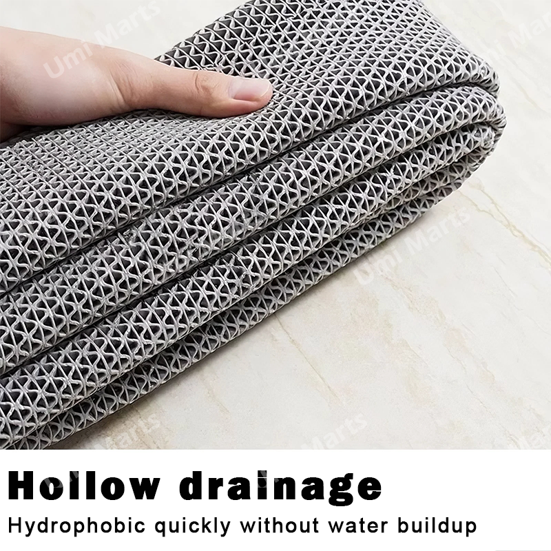 Non Slip Mat PVC Drainage Floor Soft Anti Slip Rubber Mat Toilet Pool ...