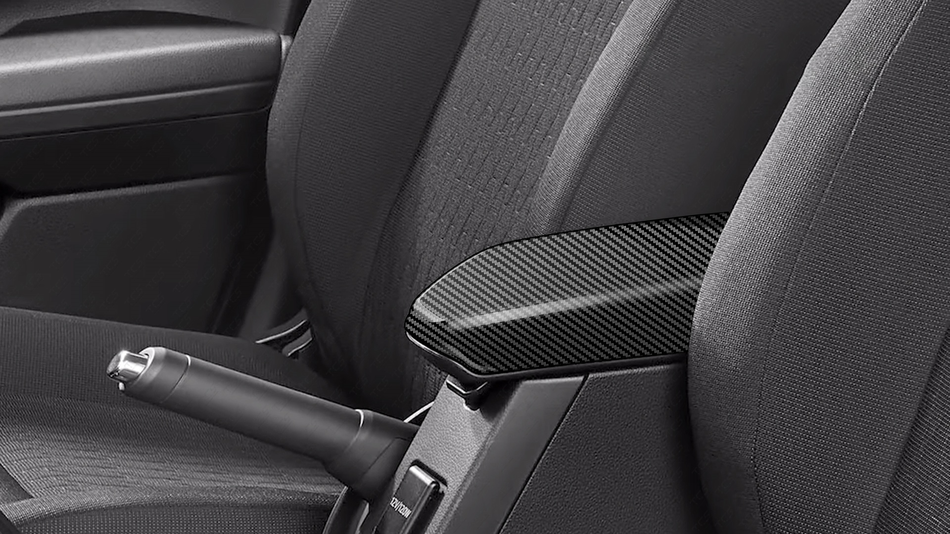 TCS NEW PERODUA ALZA 2022-2026（LOW SPEC) ARMREST CONSOLE BOX FRAME ...