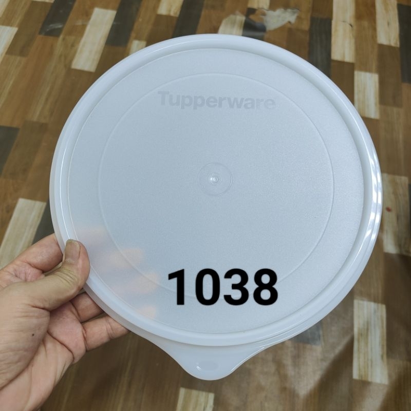 CODE 1038 : Tupperware Tall Canister 10L Cover Seal Lid ONLY - Tudung ...