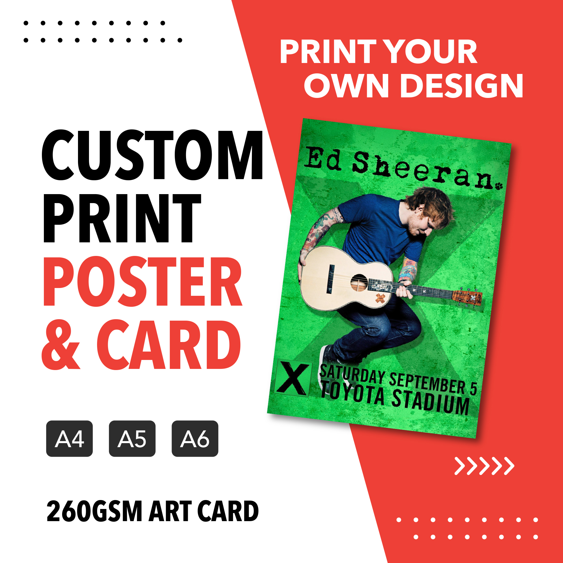 Print Your Own Design | Poster, Photo, Art Print, Art Card 260gsm ...