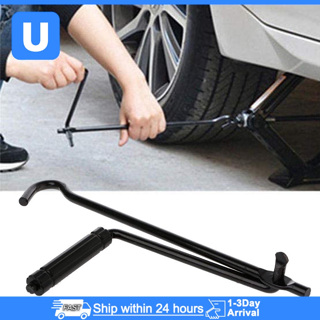 Durable manual jack rocker folding handle scissor jack rocker universal ...
