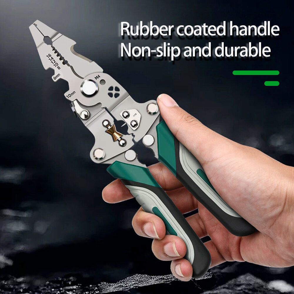 Foldable wire stripper, pulley design multi-function electrician wire ...