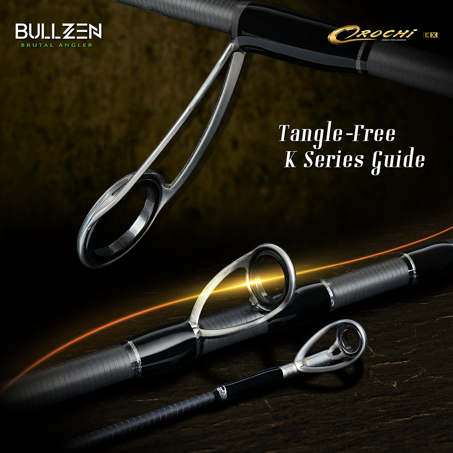 Bullzen Orochi EX Carbon Fishing Rod | Shopee Malaysia