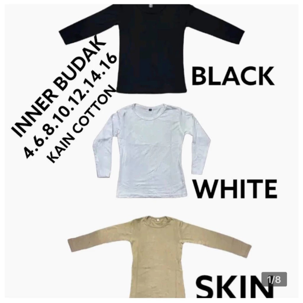 inner kids, inner kanak kanak for schooling children, inner top, blouse ...