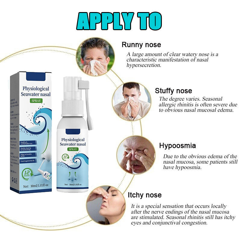 Rhinitis Nasal Spray nasal obstruction Anti Snoring Sinusitis Nasal ...