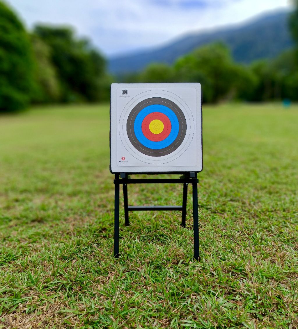 ARCHERY TARGET BUTT DIMENSION 50CM X 50CM X 15CM + FREE 2 OPTION TARGET ...