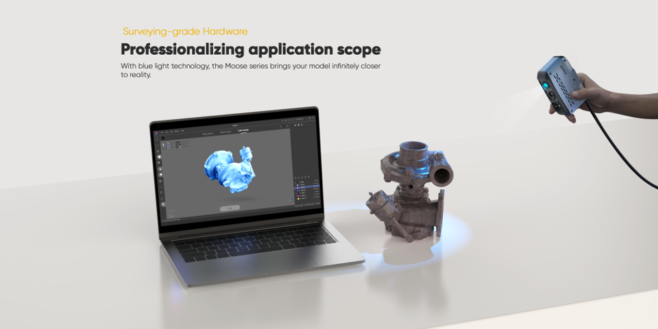 [ Local ] !!FREE Turntable!! 3DMakerPro Moose Series 3D Scanner | Full ...