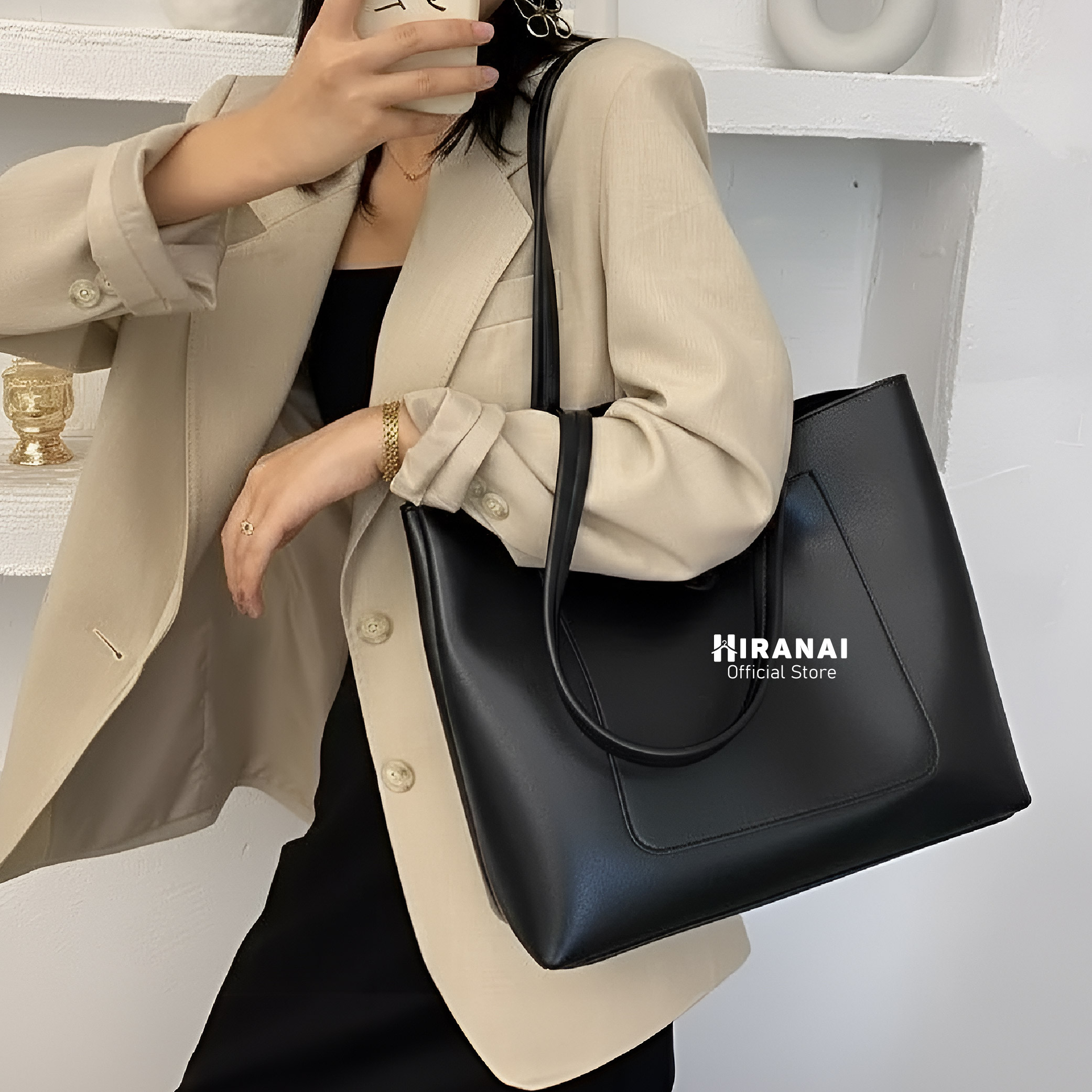 Tote Bag Women Beg Tangan Wanita Student Ladies Handbag Besar | Shopee ...