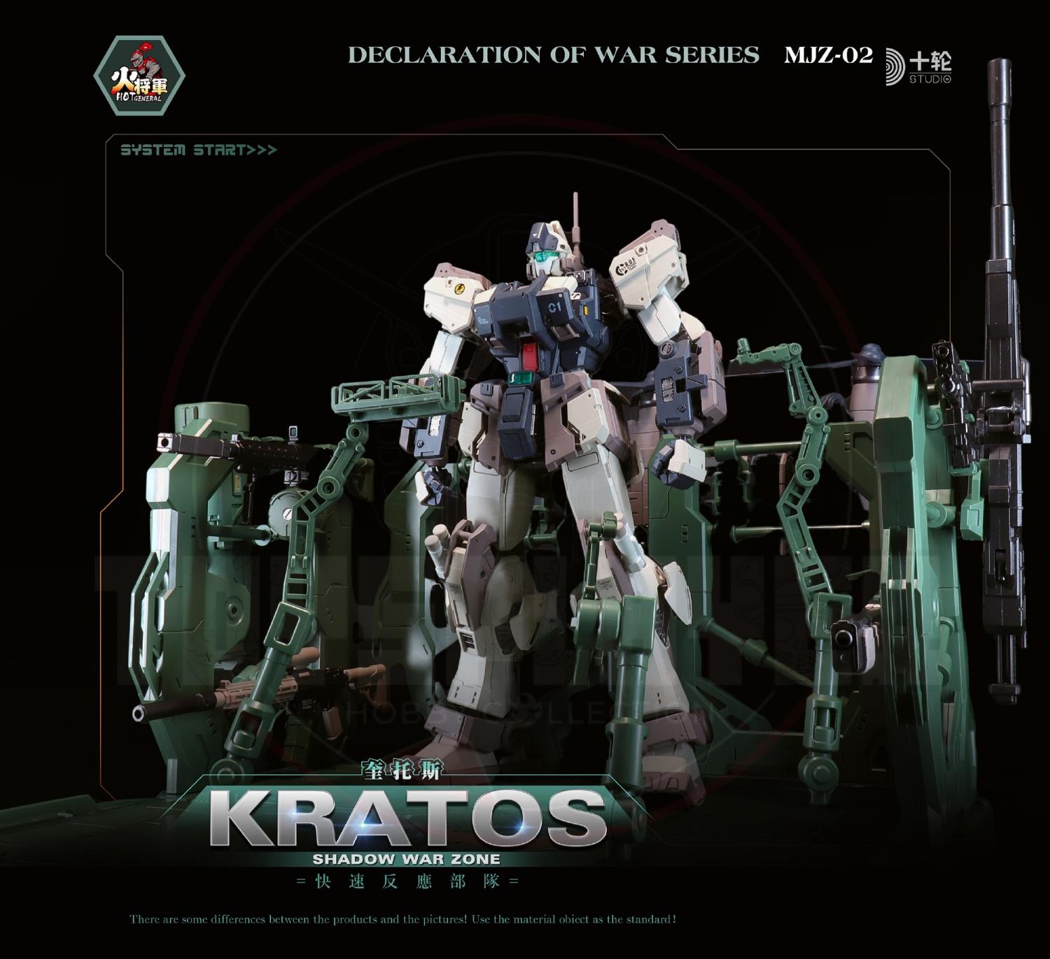 (READY STOCK) HOT GGENERAL DECLARATION OF WAR 1/100 MJZ-02 SHADOW WAR ...