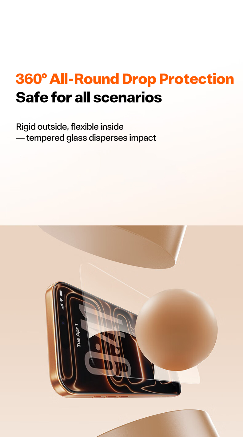 TORRAS Ultra Clear Case Anti-Yellow Shockproof Transparent Hard-Back ...