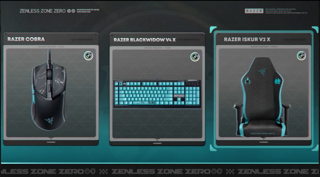 RAZER BlackWidow V4 X Mechanical Gaming Keyboard | Zenless Zone Zero ...