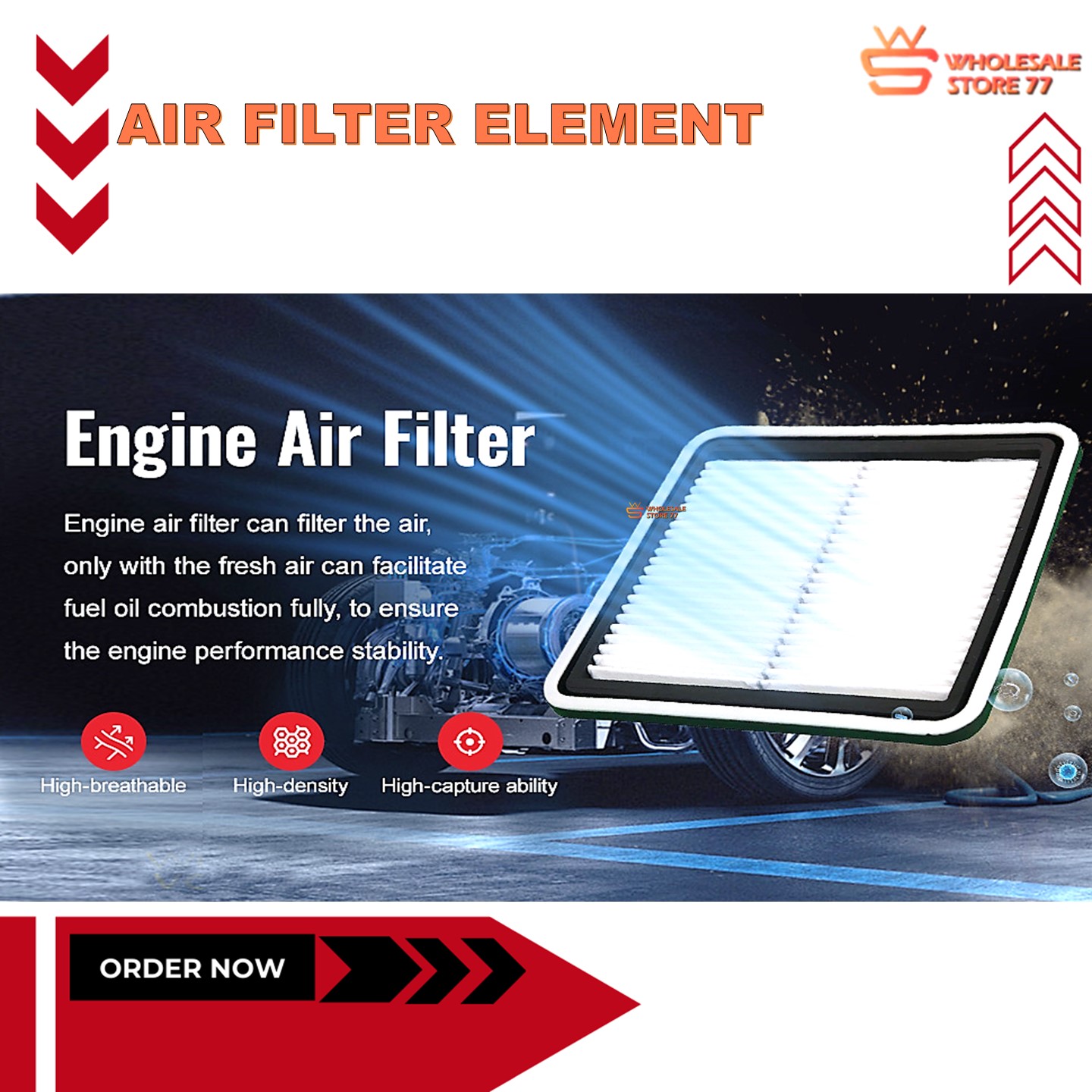 Original | Perodua Bezza 1.3 Engine Air Filter Replacement Air Cleaner ...