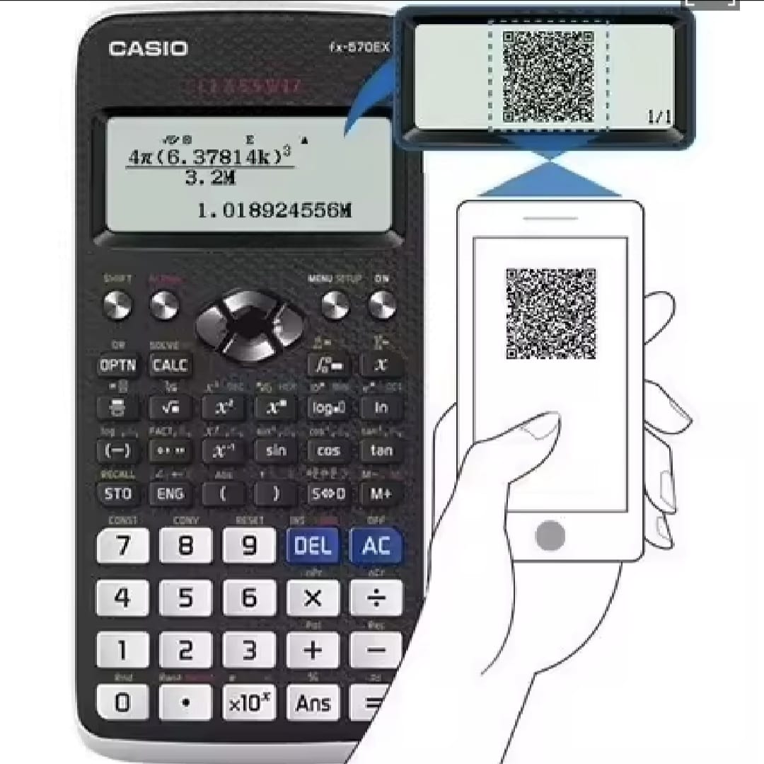 Casio Scientific Calculator FX-570EX/FX-991EX/FX-570MS/FX-991ES PLUS ...