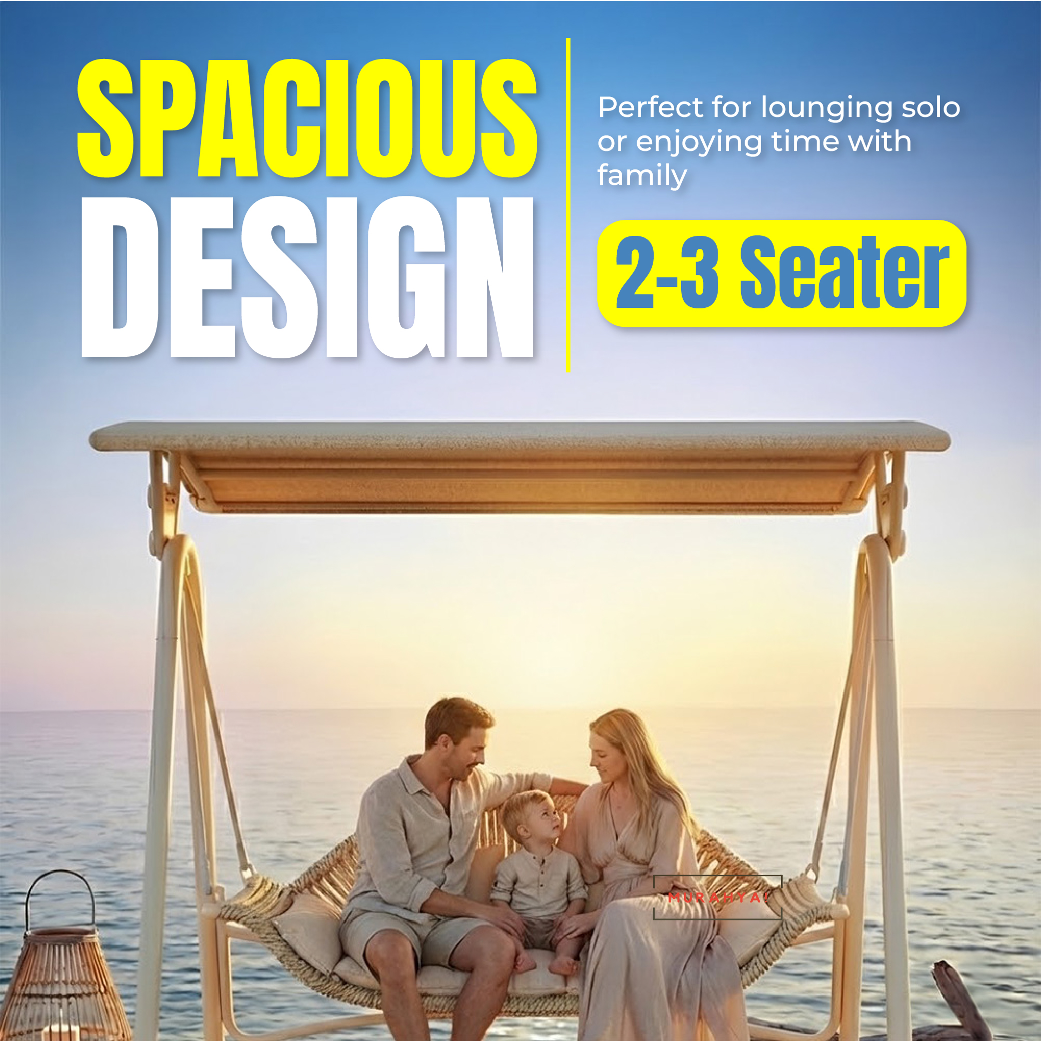 Outdoor Swing Chair Double Swing Chair With Cushion And Awning Double ...