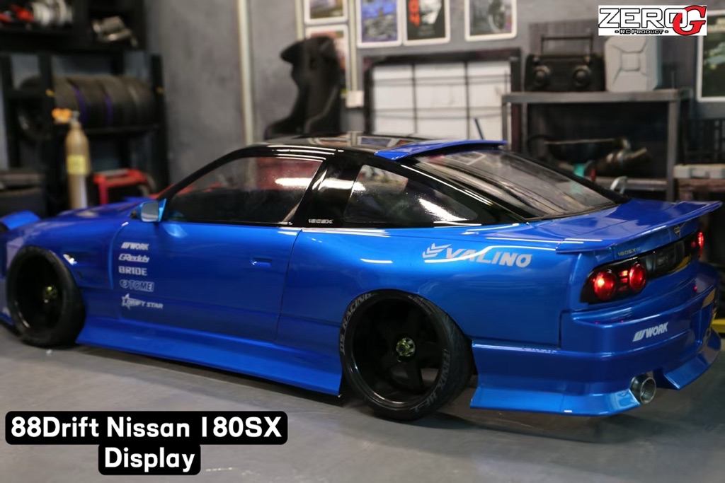 88DRIFT Nissan 180SX ADD-Model 3D Sticker Decals 1/10 200mm Rc Rwd ...