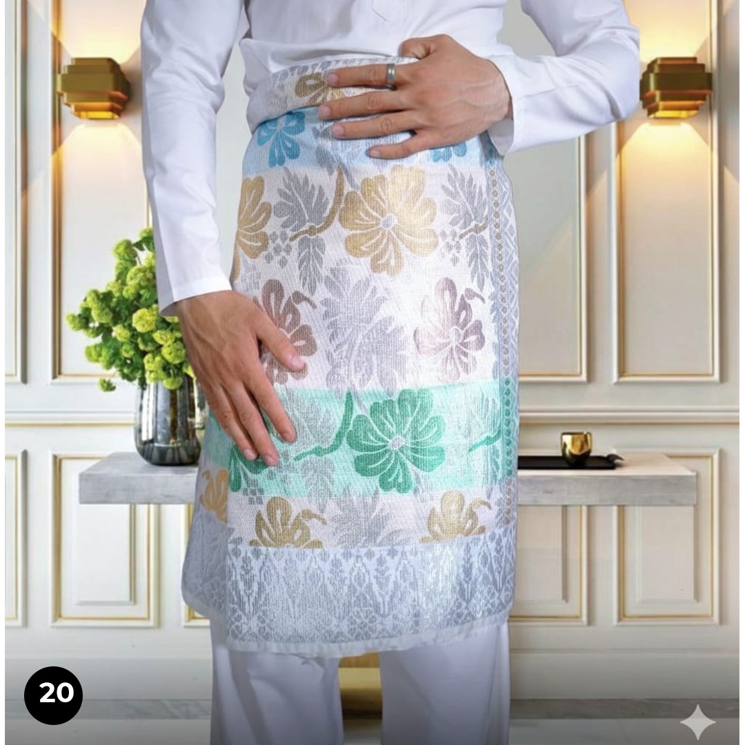 SAMPIN URBAN AND CLASSIC |RAYA SONGKET ASLI TENUN | 100% COTTON | MENS ...