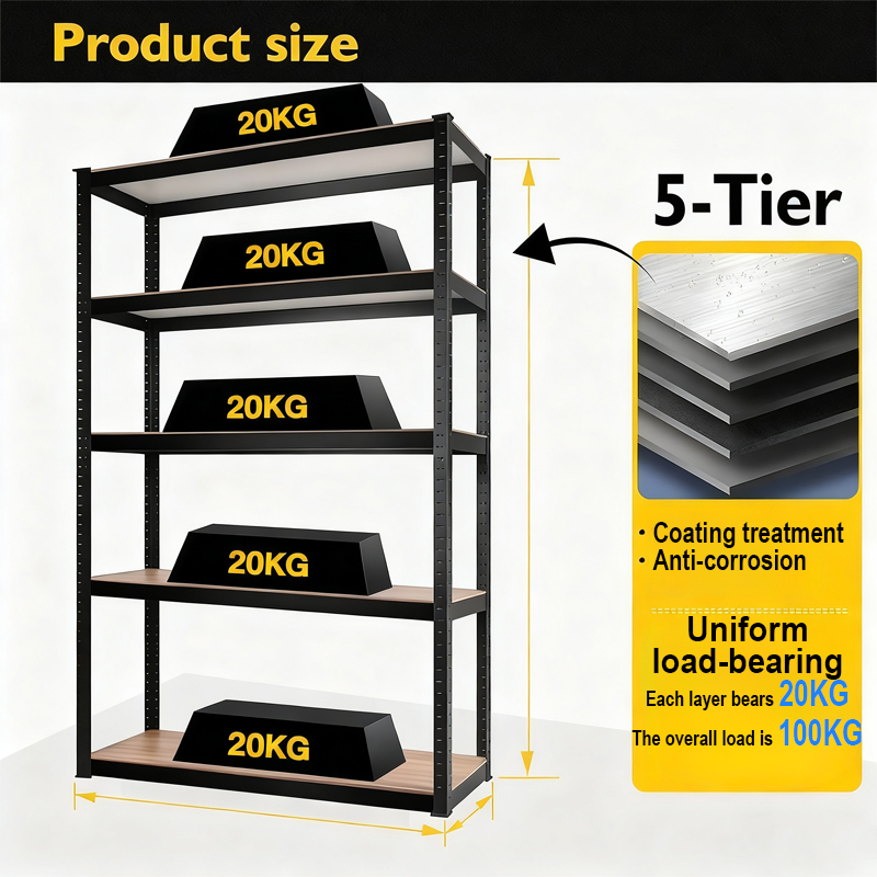 𝐆𝐫𝐞𝐞𝐧 𝐋𝐞𝐚𝐟 Metal Rack rak besi Home Kitchen Store Storage Rack ...