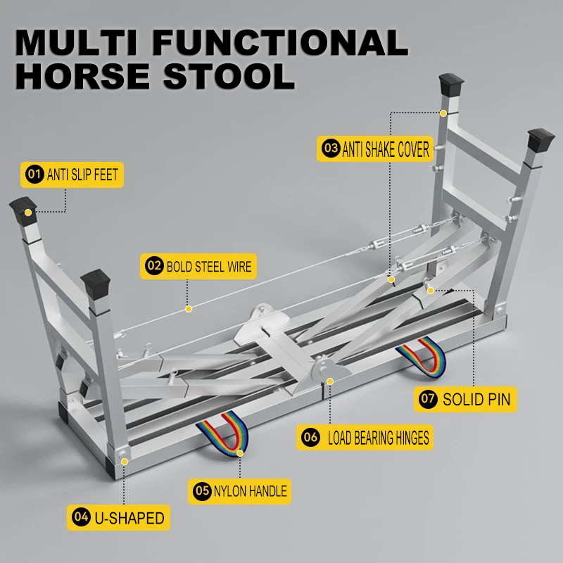 Foldable Working Platform Telescopic Lifting Workbench Platform High ...