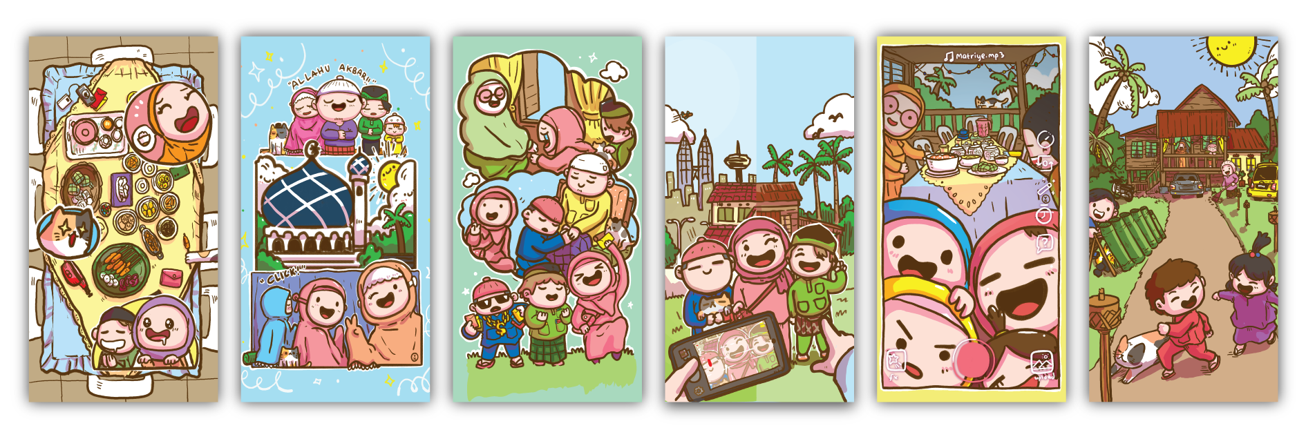 Sampul Raya edisi PAGI RAYA (1set 60pcs) | Shopee Malaysia