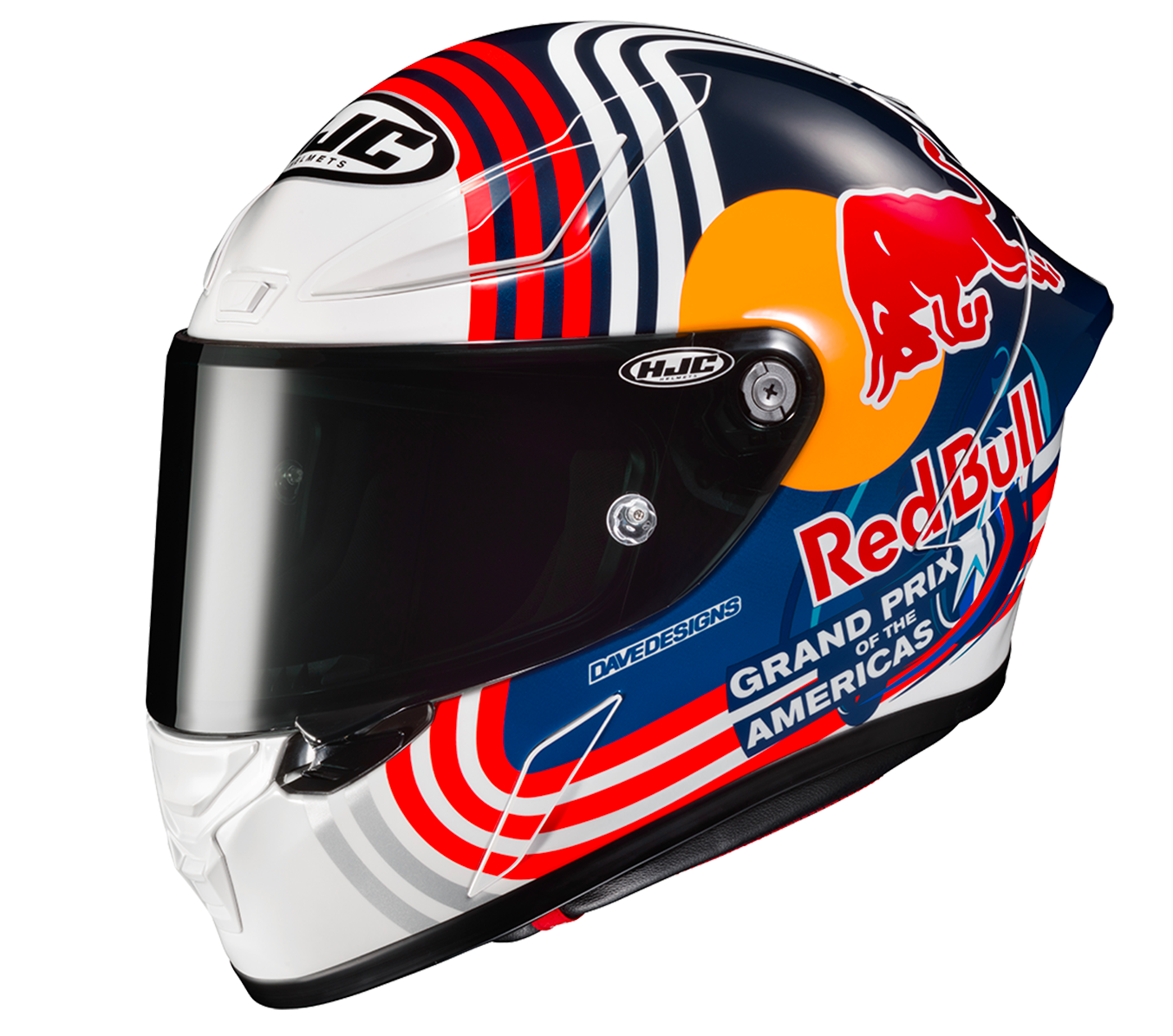 HJC RPHA 1 Full Face Racing Helmet - Red Bull Austin (Limited Edition ...