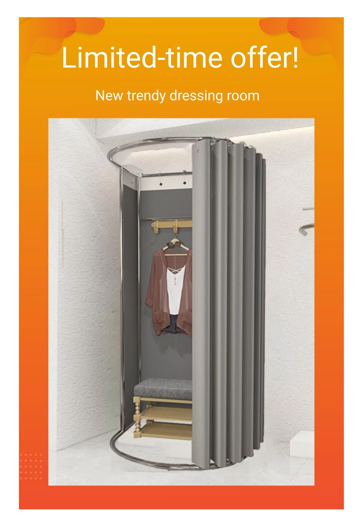 Fitting Room Portable Fitting Room Portable Changing Room With ...