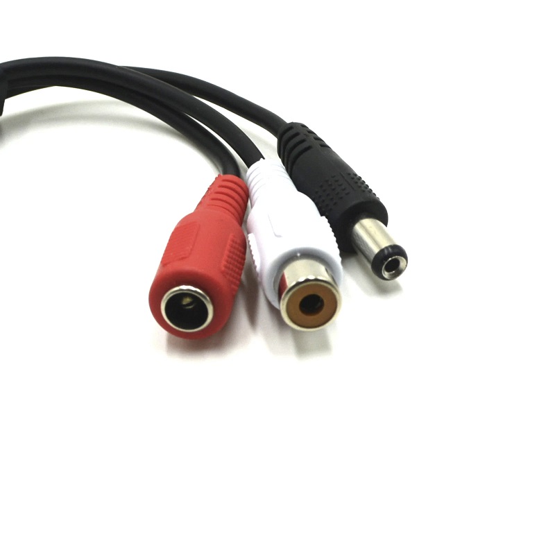CCTV Microphone Mic Spy Hidden Mini Audio Sound Monitor For CCTV CAMERA ...
