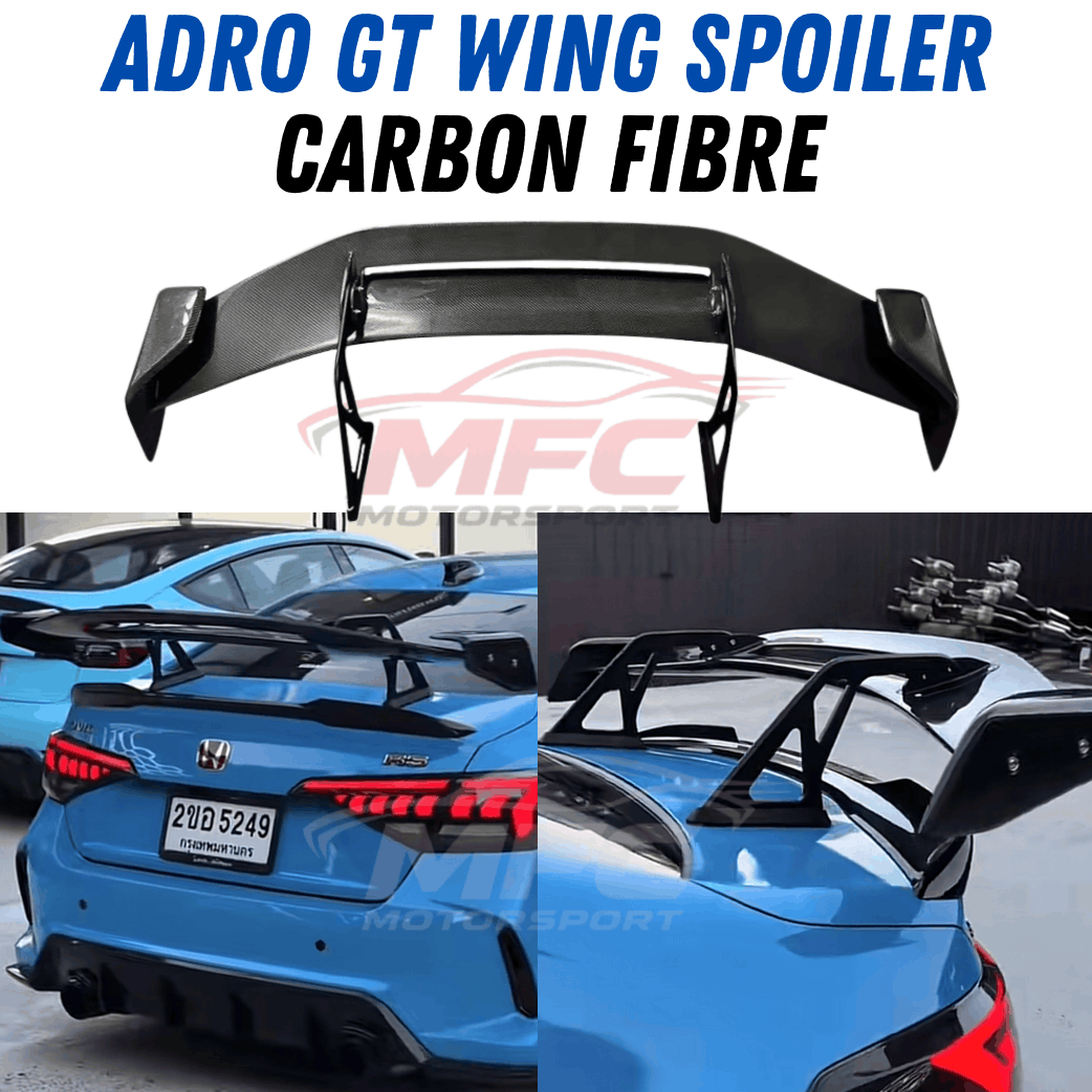 Adro GT Wing Spoiler - Carbon Fibre | Shopee Malaysia