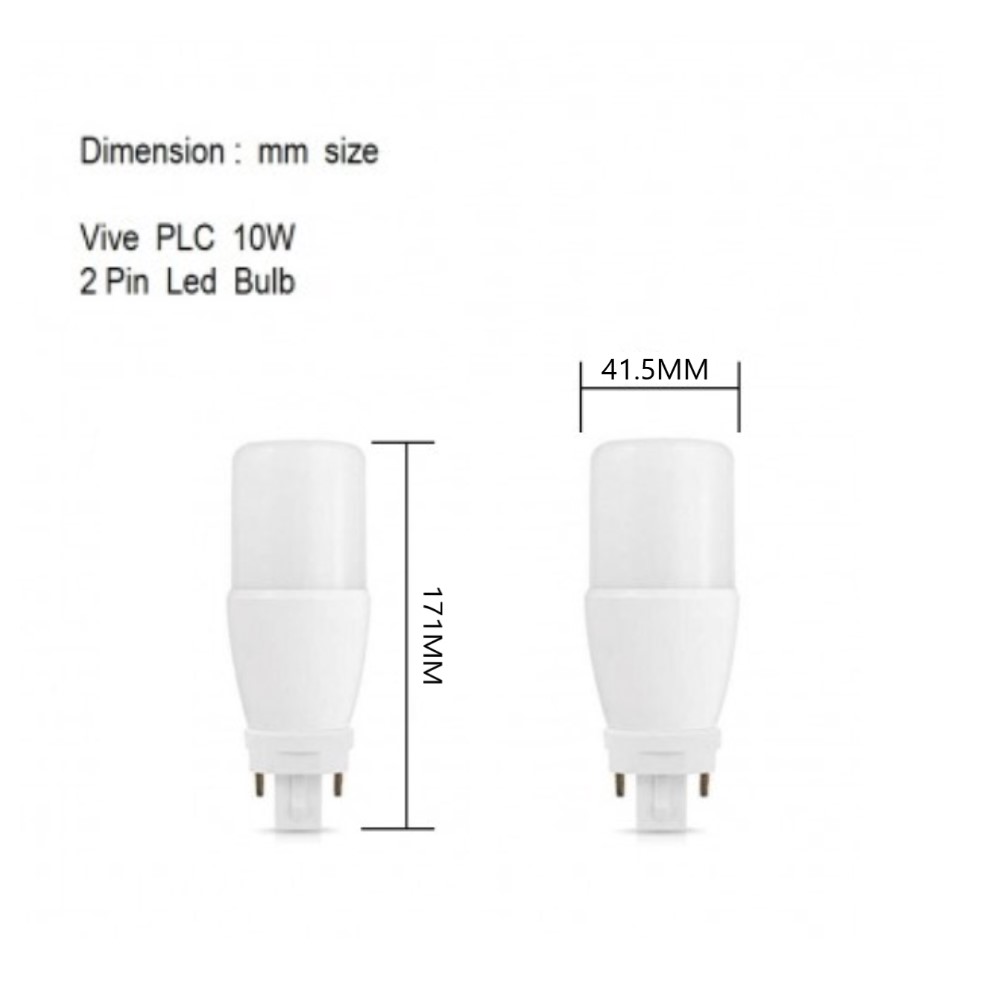 PHILIPS 10W PLC LED Stick Bulb G24 PLC LED Bulb | Shopee Malaysia