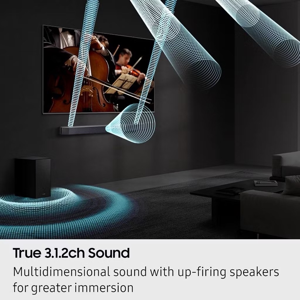 [TNG RM50] Samsung Soundbar Q Series 3.1.2ch with Subwoofer Dolby Atmos ...