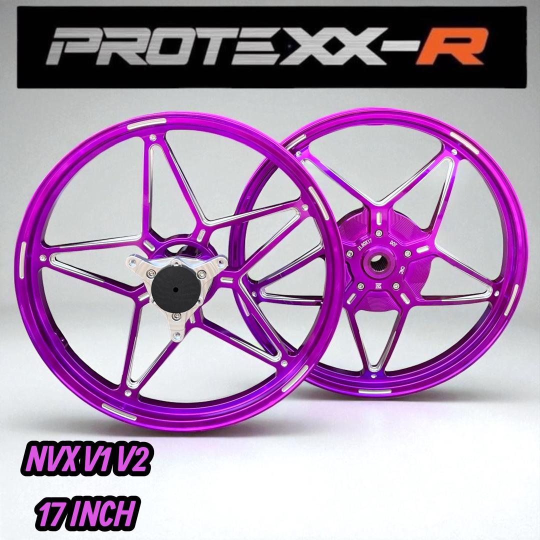 PROTEXX-R SPORT RIM BINTANG 5 STAR DYNOPRO D3 NVX155 V1 V2 AEROX 160 ...