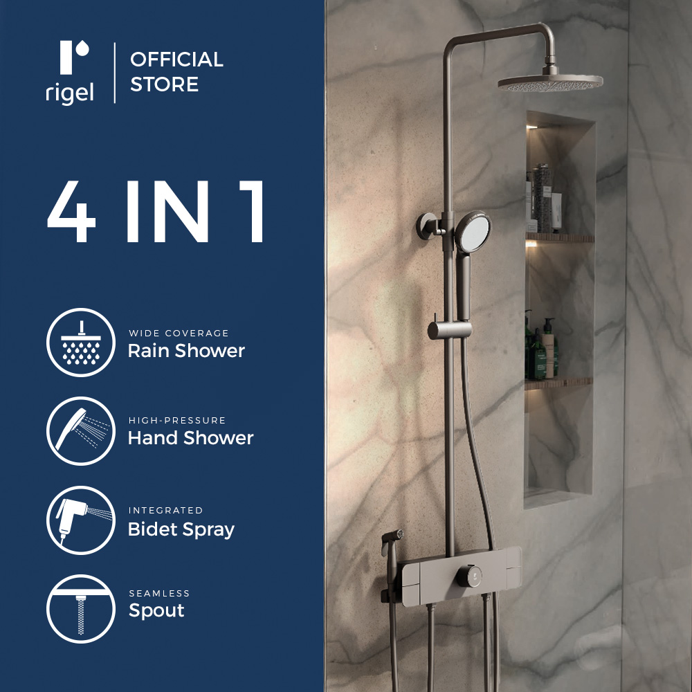 RIGEL Maestro Rain Shower Set MXTE1513 | Shopee Malaysia