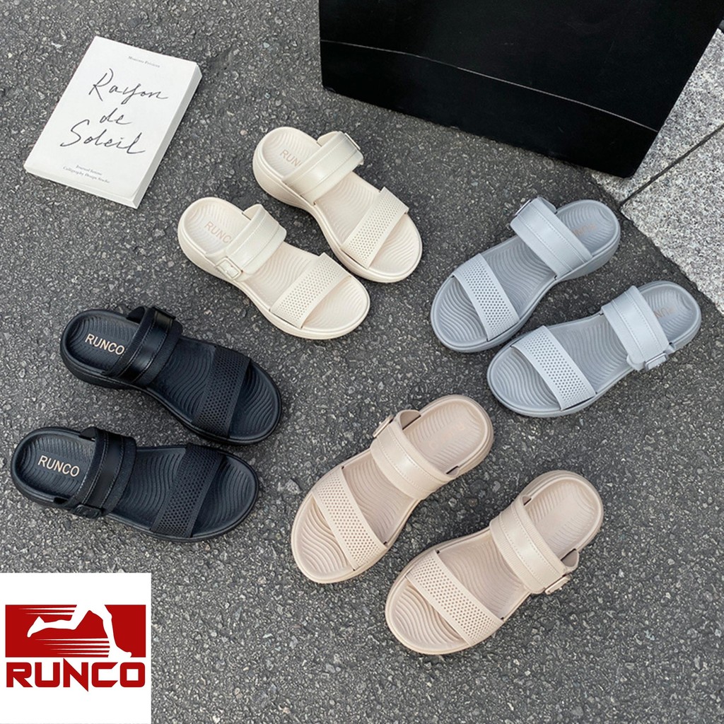 52 Runco sandal perempuan selipar wanita murah cantik style flip flop ...