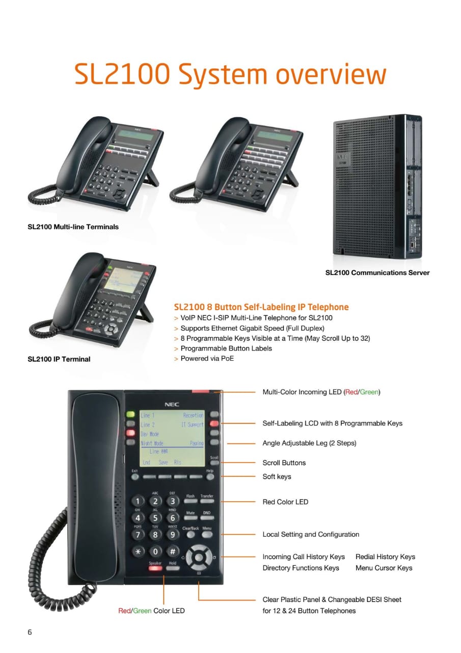 ️ Original NEC KEYPHONE SYSTEM SL2100 NEC PABX PBX TELEPHONE SYSTEM NEW ...