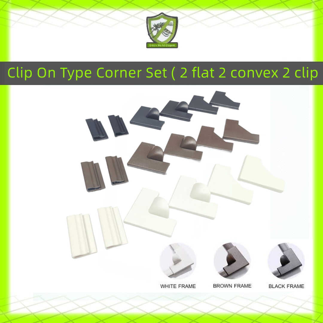 Accessories Of Clip On Type Magnet Screen PVC Strip / Corner Set ...