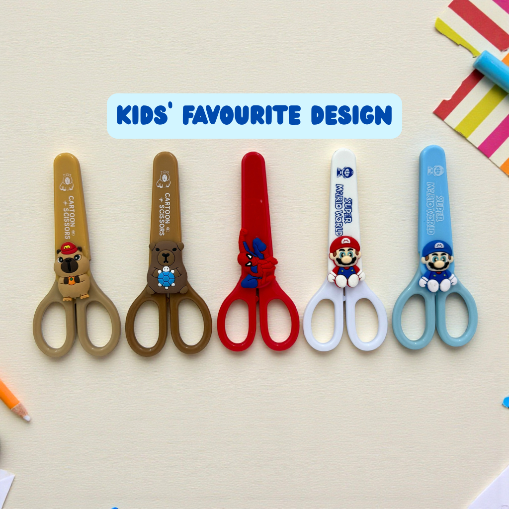 [READY STOCK] Stitch Capybara Gunting Comel 3D Kartun Scissors Cover ...