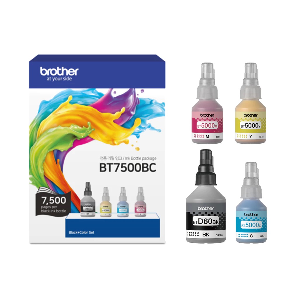 Brother BTD60BK Black Ink BT5000 Ink Box DCP-T420W DCP-T520W T920DW ...