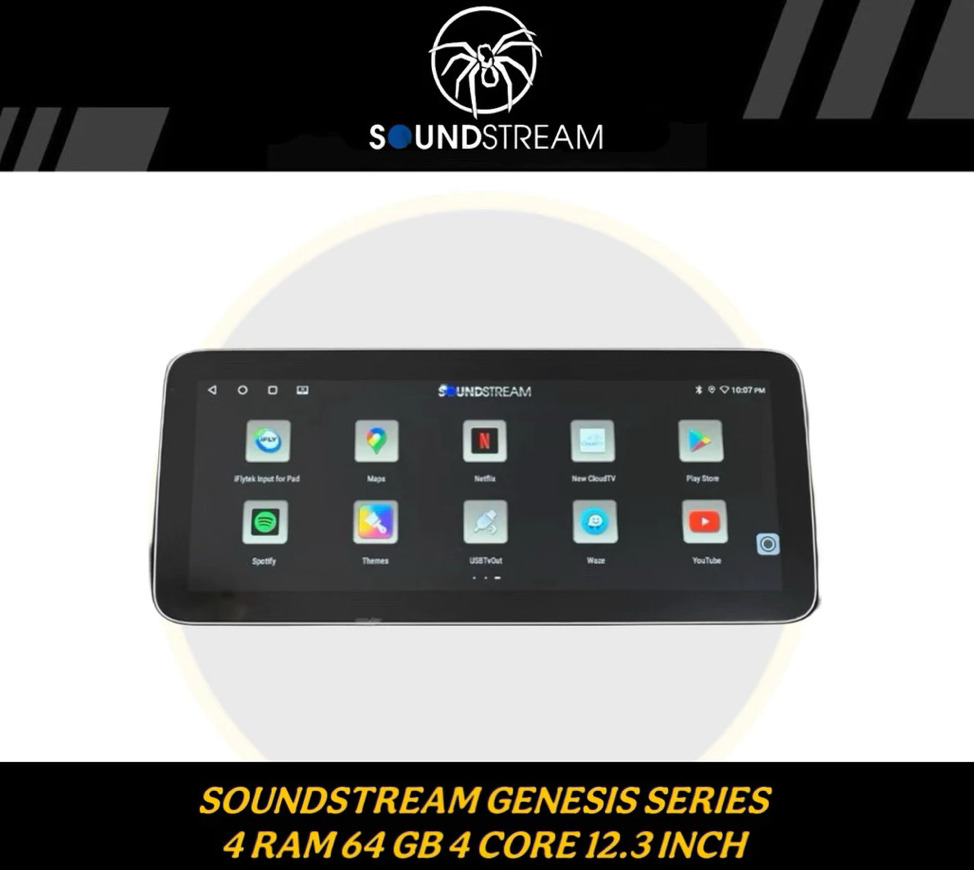 SOUNDSTREAM ANZUO GENESIS SERIES 4 RAM 64 GB 12.3 INCH 4 CORE ...