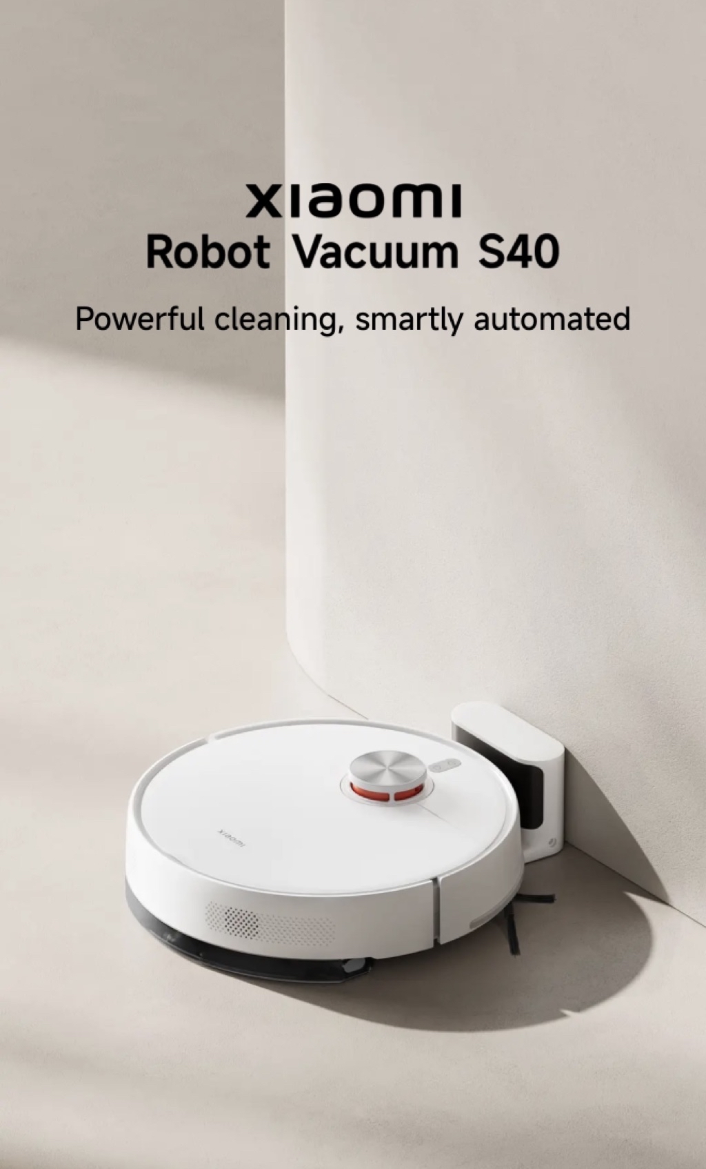 XIAOMI Robot Vacuum H40 – 10000Pa Saugkraft, LDS-Navigation, 5200mAh Akku, Wischfunktion
