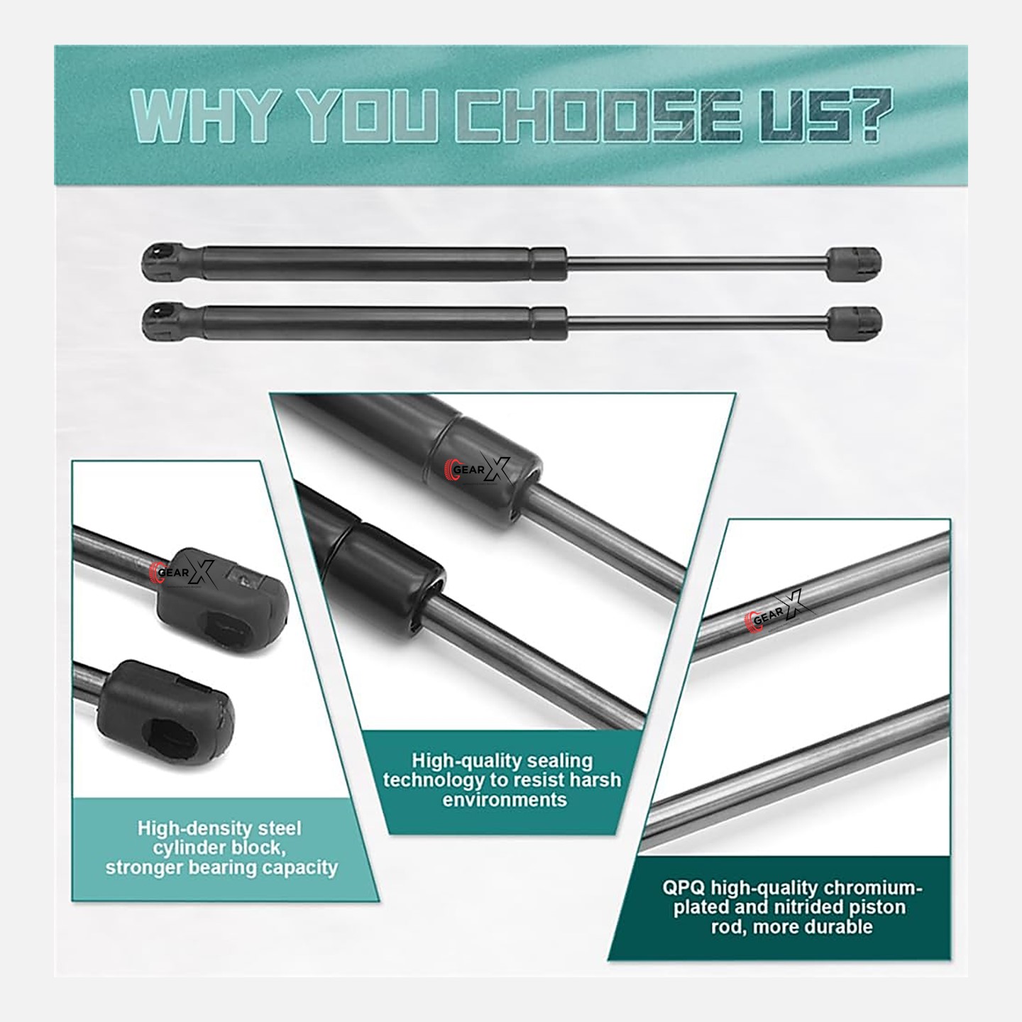 Proton Persona Damper Rear Boot Absorber Right Left Gas Spring Set Tail ...
