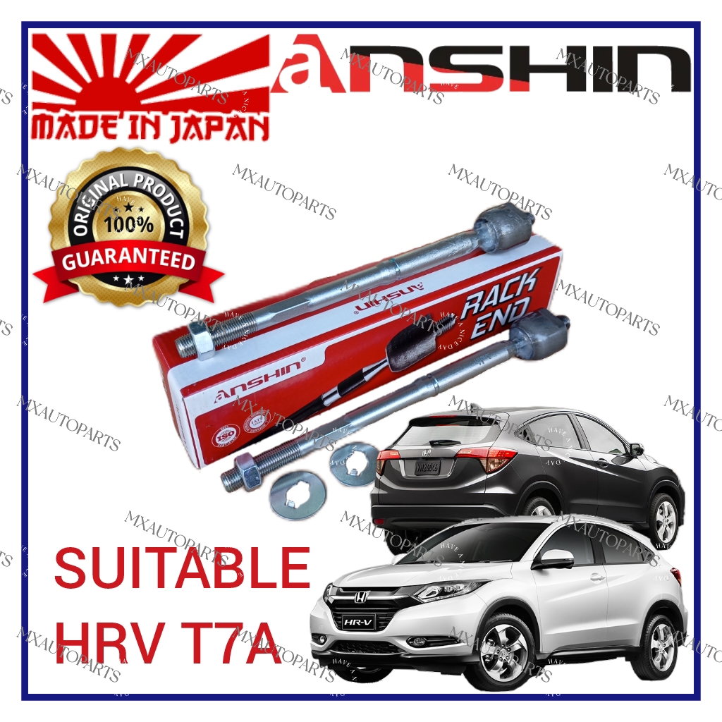 ORIGINAL ANSHIN JAPAN RACK END HONDA HRV HR-V T7A 1.5 1.8 RACK END SET ...