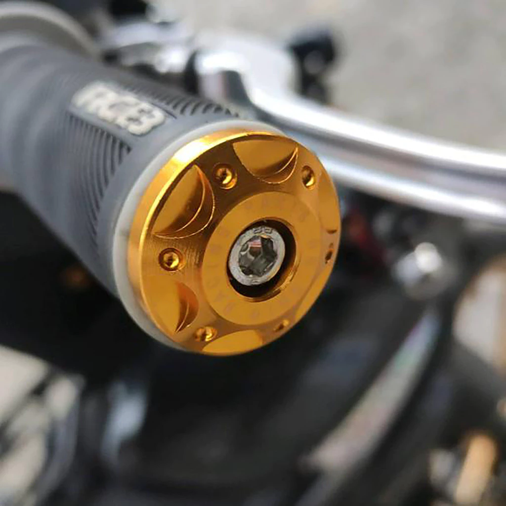 UNIVERSAL MOTORCYCLE ALLOY HANDLE BALANCER END BAR ALLOY FOR Y15ZR RS-X ...