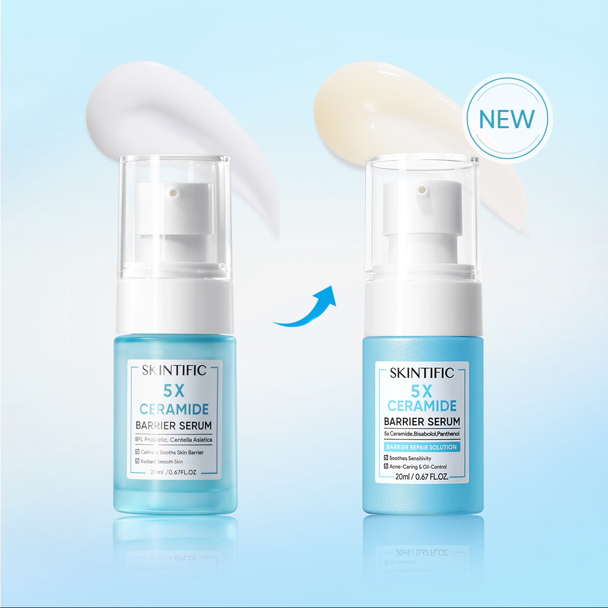 SKINTIFIC 5X Ceramide Moisture Gel Light Texture Barrier Repair ...