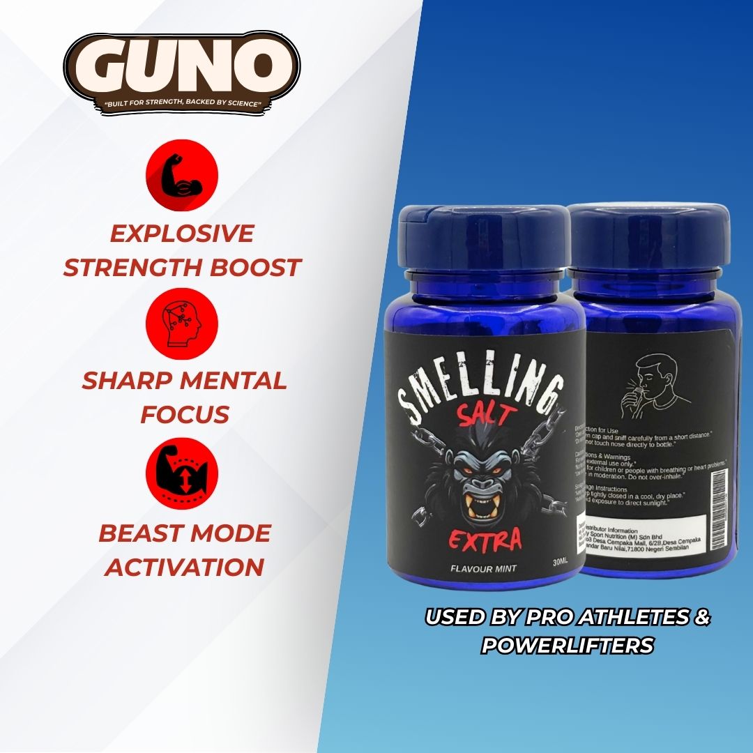 GUNO Smelling Salt Extra Version 30ML | Strong Focus Boost ...