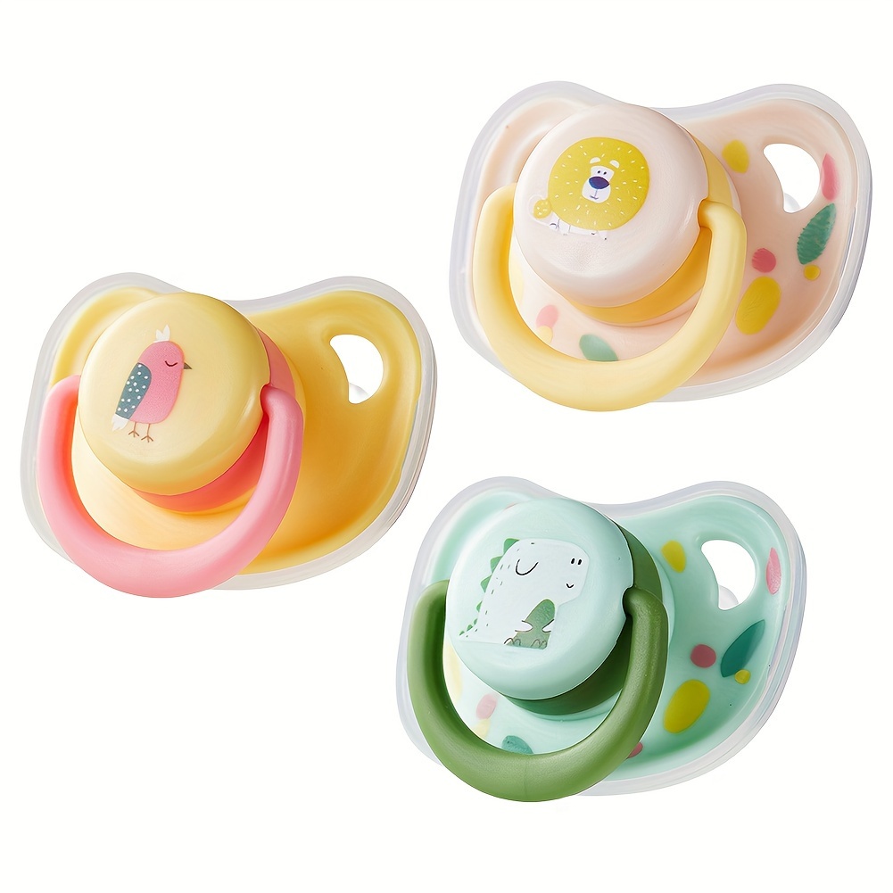 Baby Colorful Pacifier | Newborn Soother Teether Holder Infant Cute ...