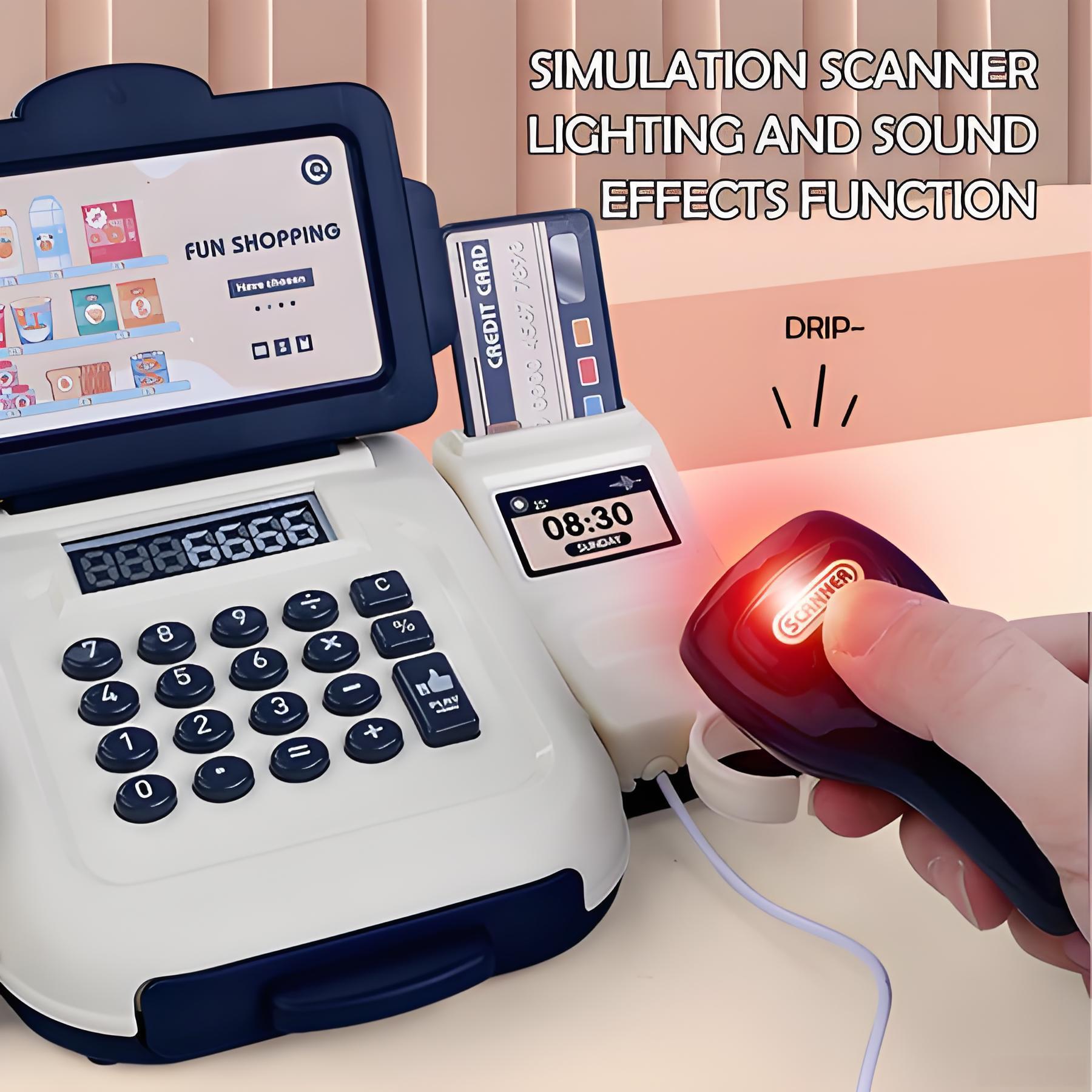 Cashier Machine Toy Supermarket Capybara Kulome Cash Register Kits ...