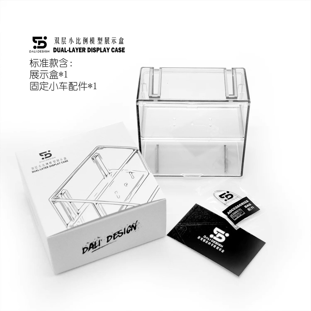 [Dali Design] Dual-Layer Display Case (MINI GT / KAIDO HOUSE) | Shopee ...