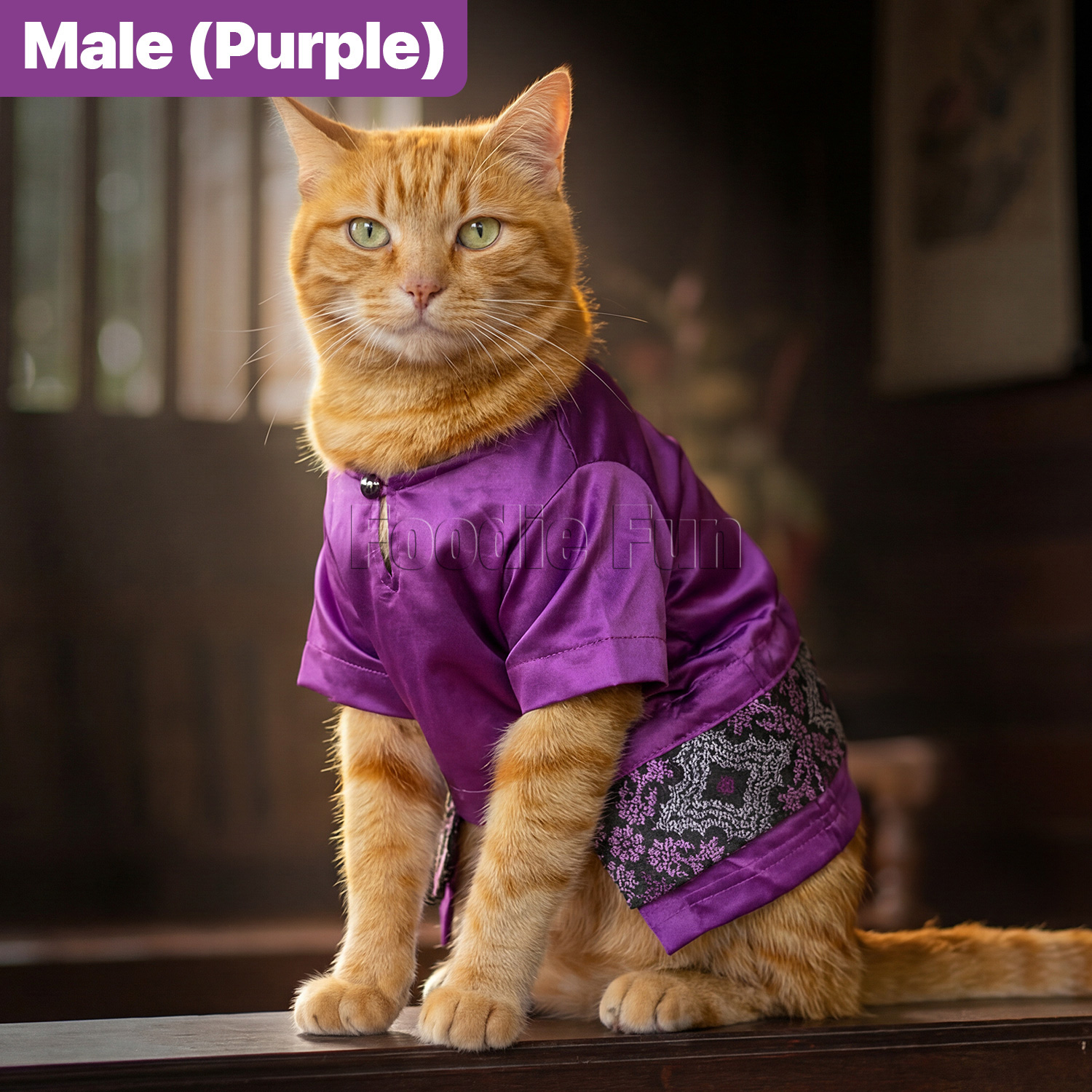 Baju Melayu Kucing Songket Premium Baju Raya Sejuk Ironless Reversible ...